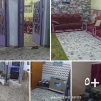 نصف قطعة للبيع عل شارع ٦٠ قطاع ٧٨ مقابل٧٩ تحتوي عل استغبال وصاله ومطبخ...