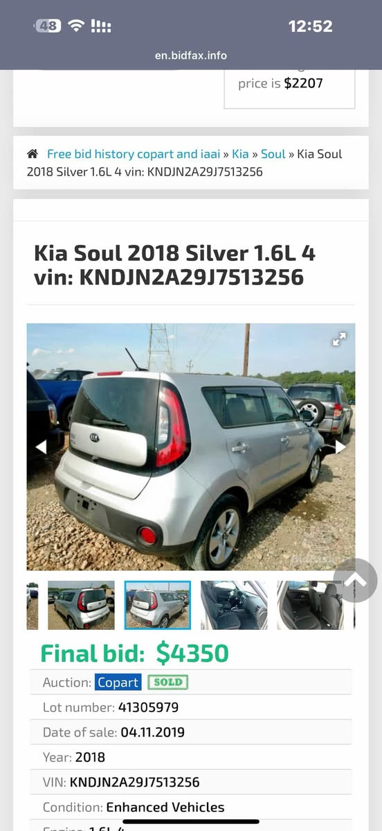 ✨ كيا صول موديل 2018 ✨  

سيارة عملية جداً ومناسبة للاستخدام اليومي، اقتصادية بالمصرف ونظيفة بالاستخدام 👍  

🔹 الموديل: 2018  
🔹 المحرك: 1.6  
🔹 الممشى: 39 ألف فقط  
🔹 اللون: رصاصي أنيق  
🔹 السونار مرفوع  

💰 السعر: 115 قابل للتفاوض   

📩 للمعاينة والاستفسار التواصل خاص


**إذا كنت صاحب هذا الإعلان وتريد حذفه لأي سبب، رجاءا أرسل رسالة إلى الدعم الفني**