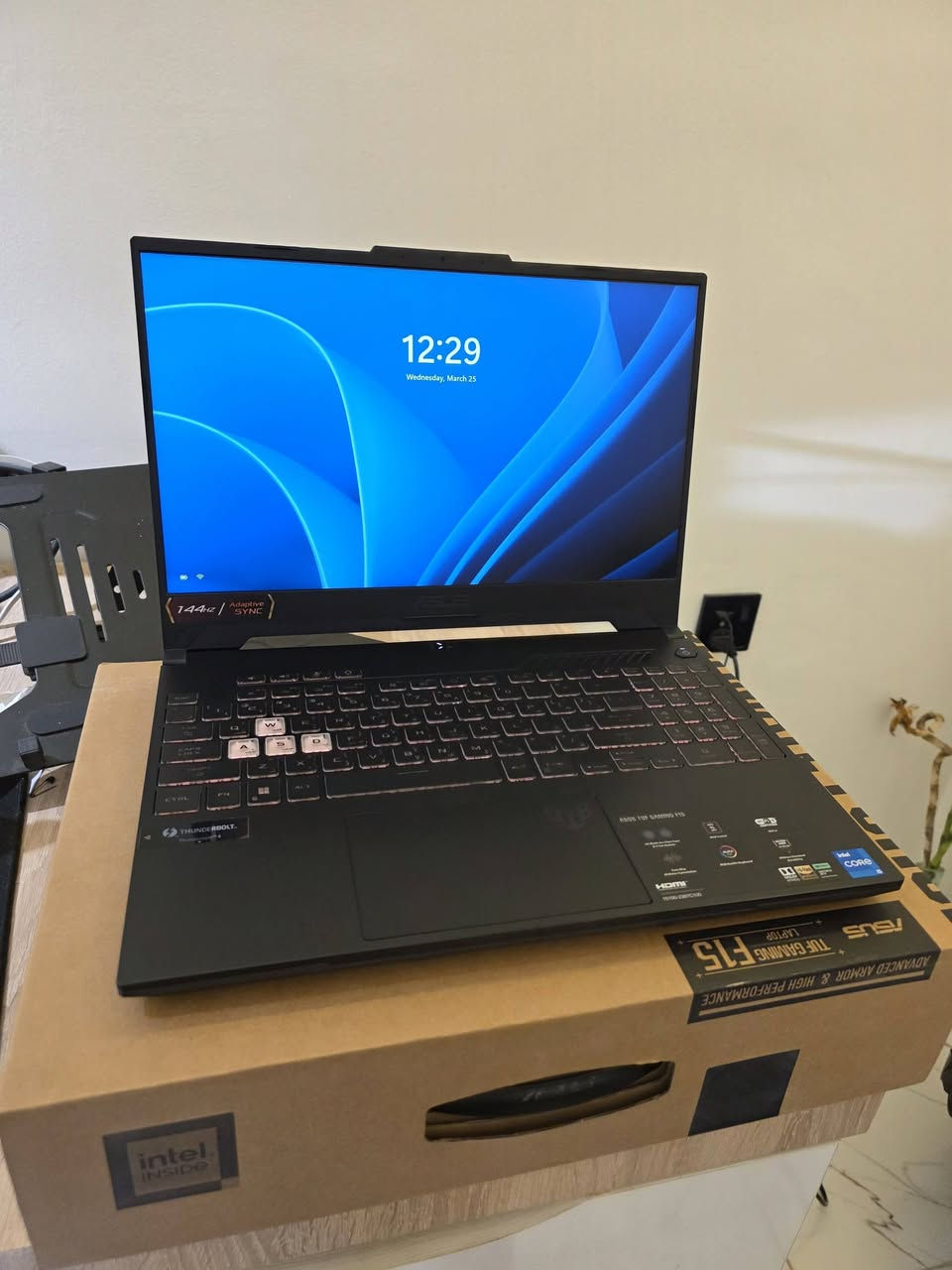 لابتوب للبيع ASUS TUF Gaming F15
السلام عليكم 
مواصفات لابتوب 
شاشة 15.6 .144Hz FHD
كرت شاشة rtx 3050 4GB.95w
معالج intel core i5.12500 H
16GB رام 
SSD1tb
الجهاز جدا نظيف وقليل الأستعمال كامل الملحقات سعره 900.000 وبيه مجال مكاني كربلاء ومتوفر توصيل..باقي التفاصيل خاص


**إذا كنت صاحب هذا الإعلان وتريد حذفه لأي سبب، رجاءا أرسل رسالة إلى الدعم الفني**