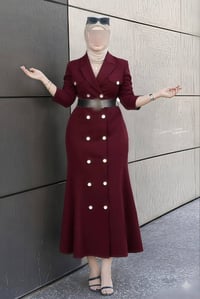 قطعة العيد • قماش دابل • مقاسات ٣٨-٤٨