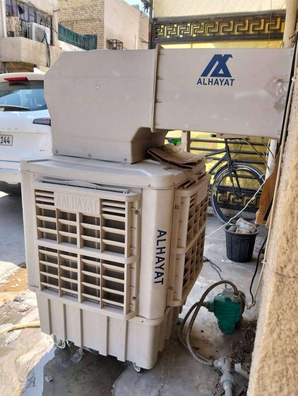 سلام عليكم عيوني مبردة مستعملة اسبوعين والله ب260 للتواصل على الرقم *********** عنوان بغداد طوبجي
