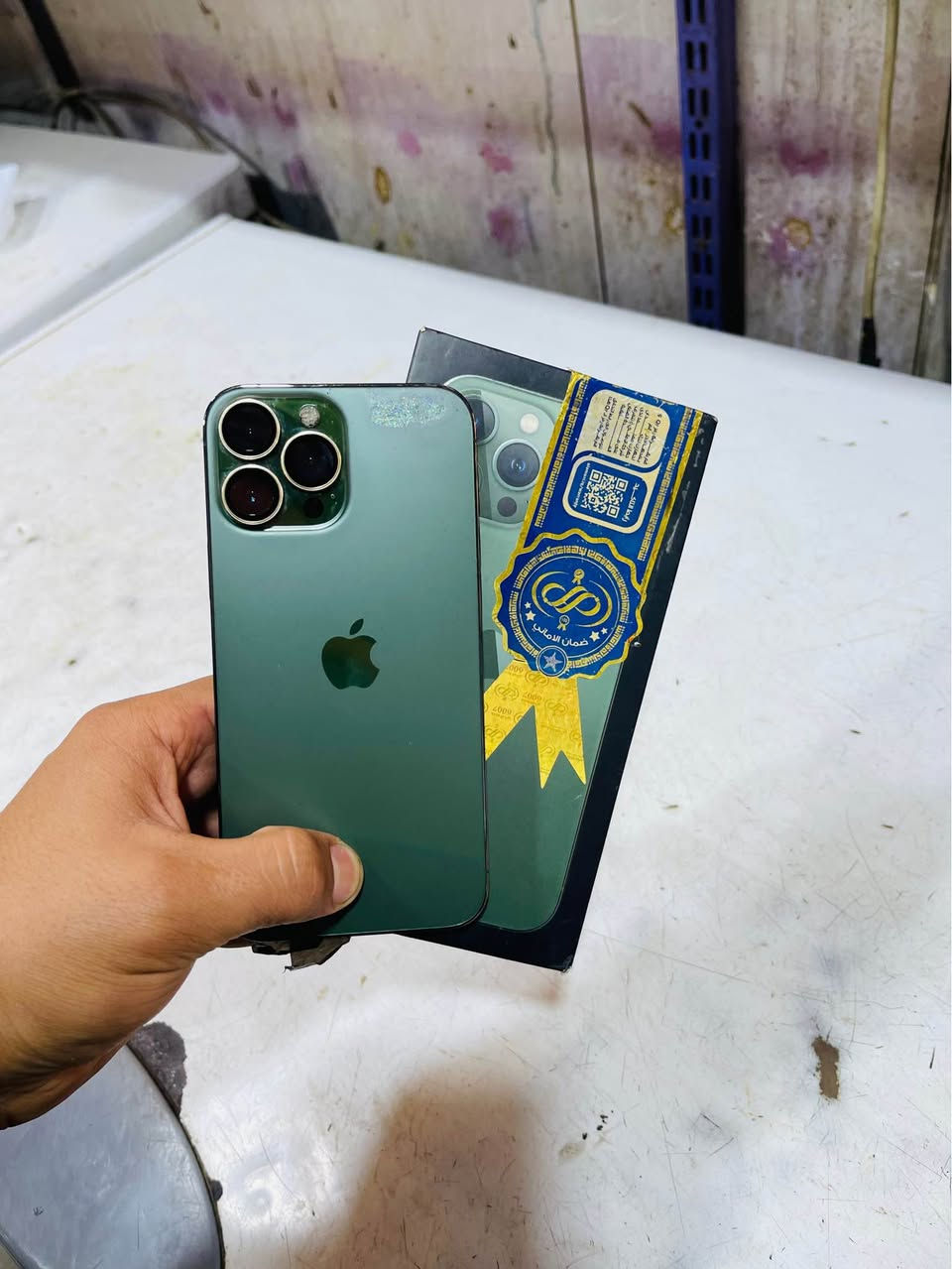 ‎السلام عليكم ايفون  13 برو ماكس شرق اوسط للبيع بطاريه 85 الشراي يتصل*********** مكاني نجف‎ النجف, العراق
