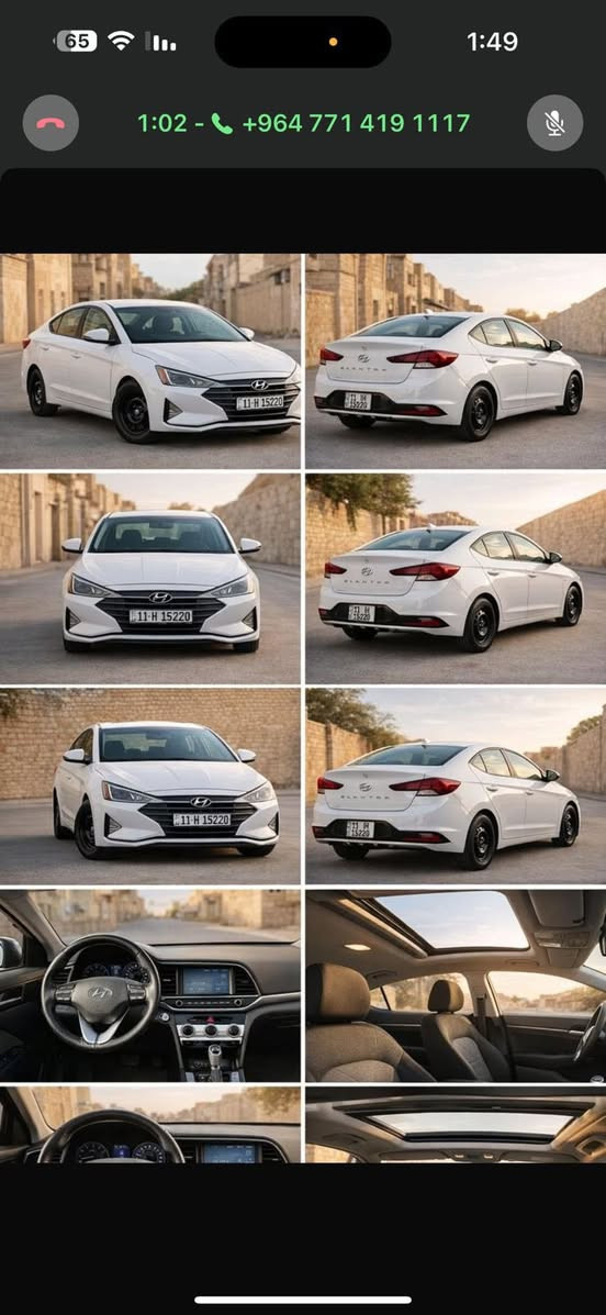 النترا 2019وارد امريكي ومكينه 2000دوش
فول مواصفات واحد على واحد
  حادثه مبين بسونر بلعراق
بدون دواخل وماكو تبديل
منظومه غاز 
مكان بغداد مدينه الصدر
***********
