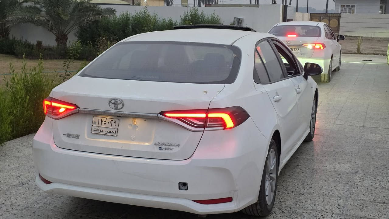 للبيــع كورلا ♕2025♕ بغداد شكل الخليجي
محجوزة للمصرف مقترض وكفيل 
نفس البيت سكن بغداد 
فول مواصفات 
داخل جلد 
تشغيل بصمه
حجم المحرك ♕1800♕ هايبرد
8 ايرباك 
توقف ذاتي 
سلايد روف 
لايت زنون لد 
رادار + اوتوهولد 
دشبول دجيتال
كامرة دوارة 
انارة داخلية لد
مثبت سرعة 
شاشة اعطال
اشارة المرايا الجانبية
هاند بريك كهربائي  قطعتين تبريد 
السعر ♕137$♕مع الرقم والوكالة
مكان السيارة بغداد الدورة او الجادرية 
للأستفسار الاتصال 
‏‪ ***********
***********
