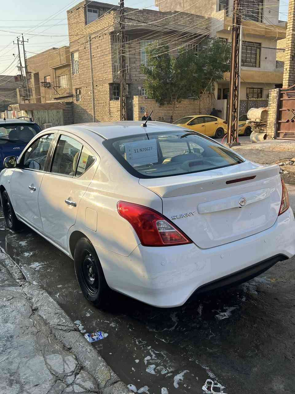 نيسان صني هندي 

ام البليتة الزركة 

موديل 2020 

كفالة عامة من الصبغ فقط بارد 

ماشية 114
مكاني بغداد تقاطع درويش
السعر 115 وبيها مجال

***********
