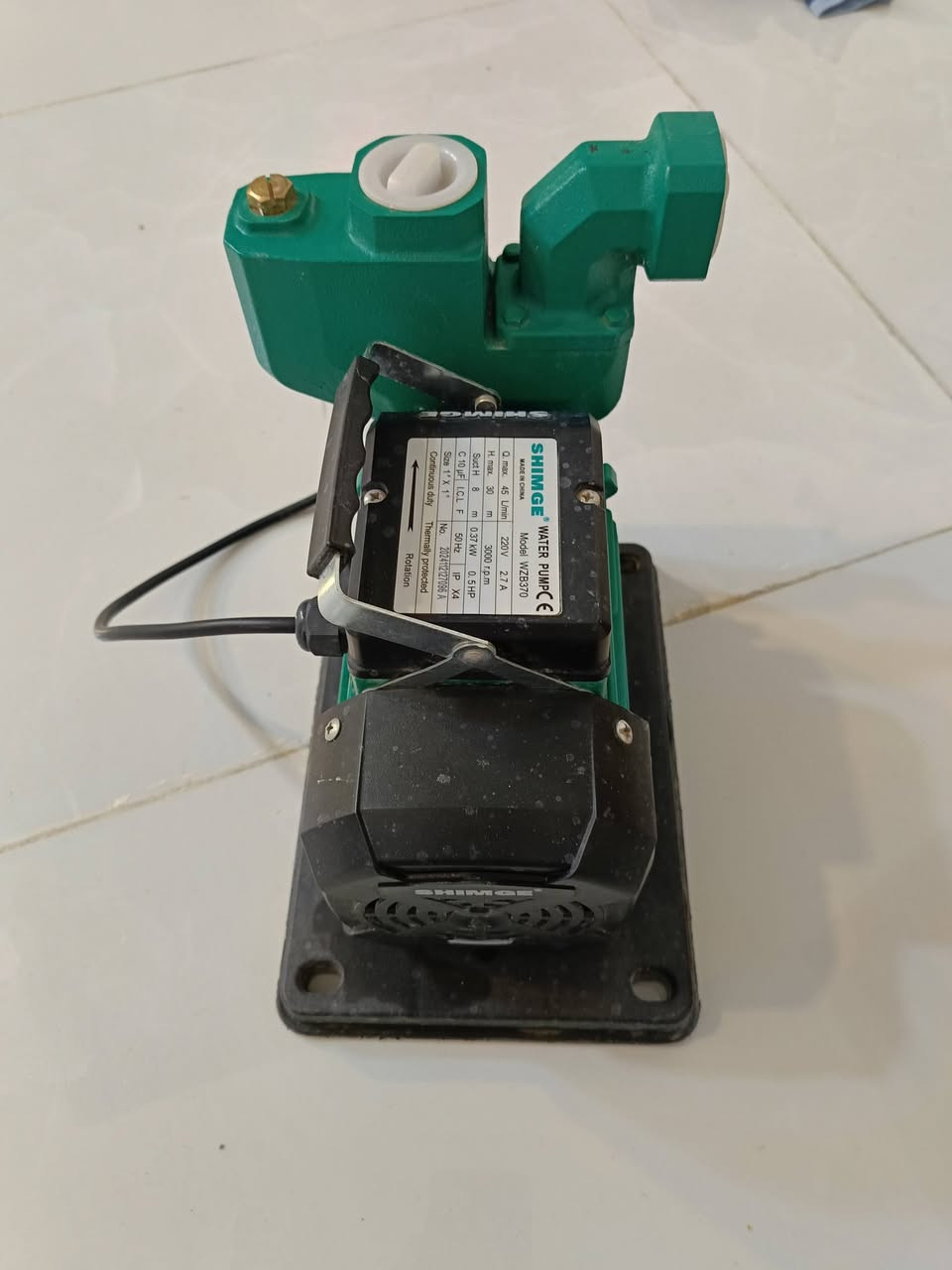 سلام عليكم
ماطور ماء شمجي الاصلي مستعمل قليل
سعر 40 وبي مجال
***********
