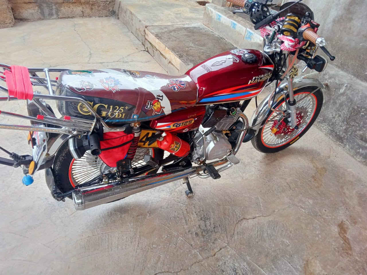 سلام عليكم دراجه نامه برو هونزده موديل 25 مكفولة من كلشي مكينه غطاس مامفتوحه سعر خاص تواجد واتساب ***********
