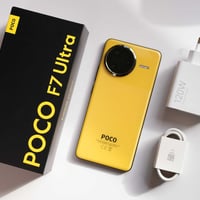 بوكو F7 الترا • اصفر • بطارية ١٠٠٪