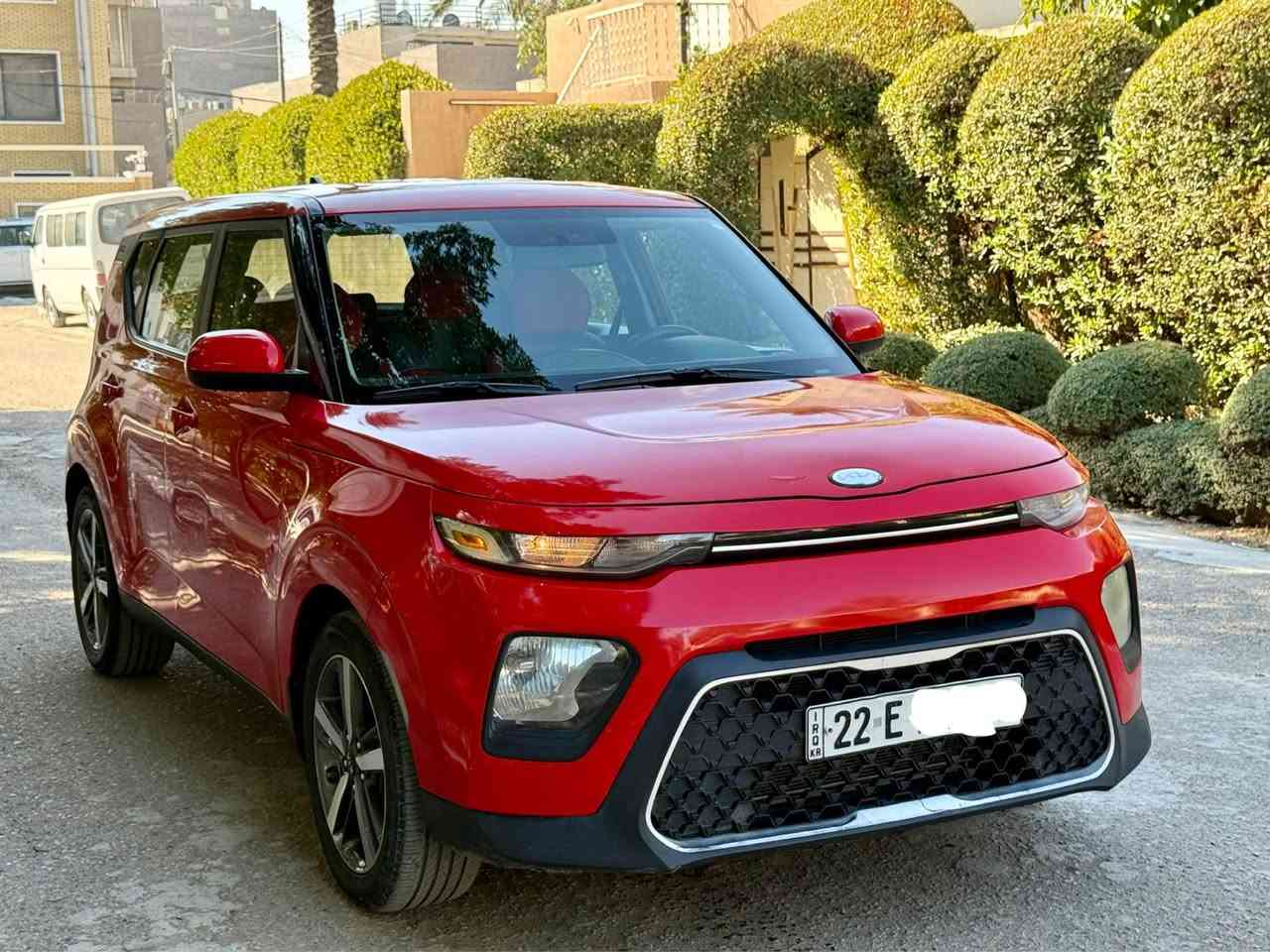 كيا صول 2022
وارد امريكي حادث جاملغ وخشم البنيد وصور الحادث بالمنشور مع السونار 

مكينه 2000دوش 
ماشيه 55ميل
مكينه كير مكفولات 
تخم تاير 
صدر جديد 

شاشه 
كامره تحكمات ستيرن جهتين
تبريد ثلج 
رقم اربيل انكليزي تريد تحويل او وكاله
عنوان بغداد شارع فلسطين 
معروضه 135
*********** بغداد, العراق
