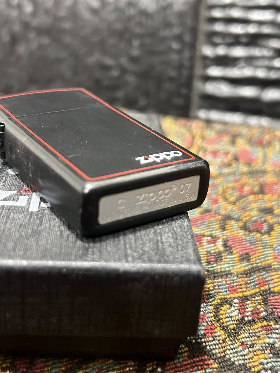 السلام عليكم
قداحه Zippo
حجم صغير موضح بالصور
اصلي غير مستخدم
السعر 30 الف
***********
