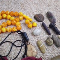 محابس • فضة إيرانية • أحجار أصلية