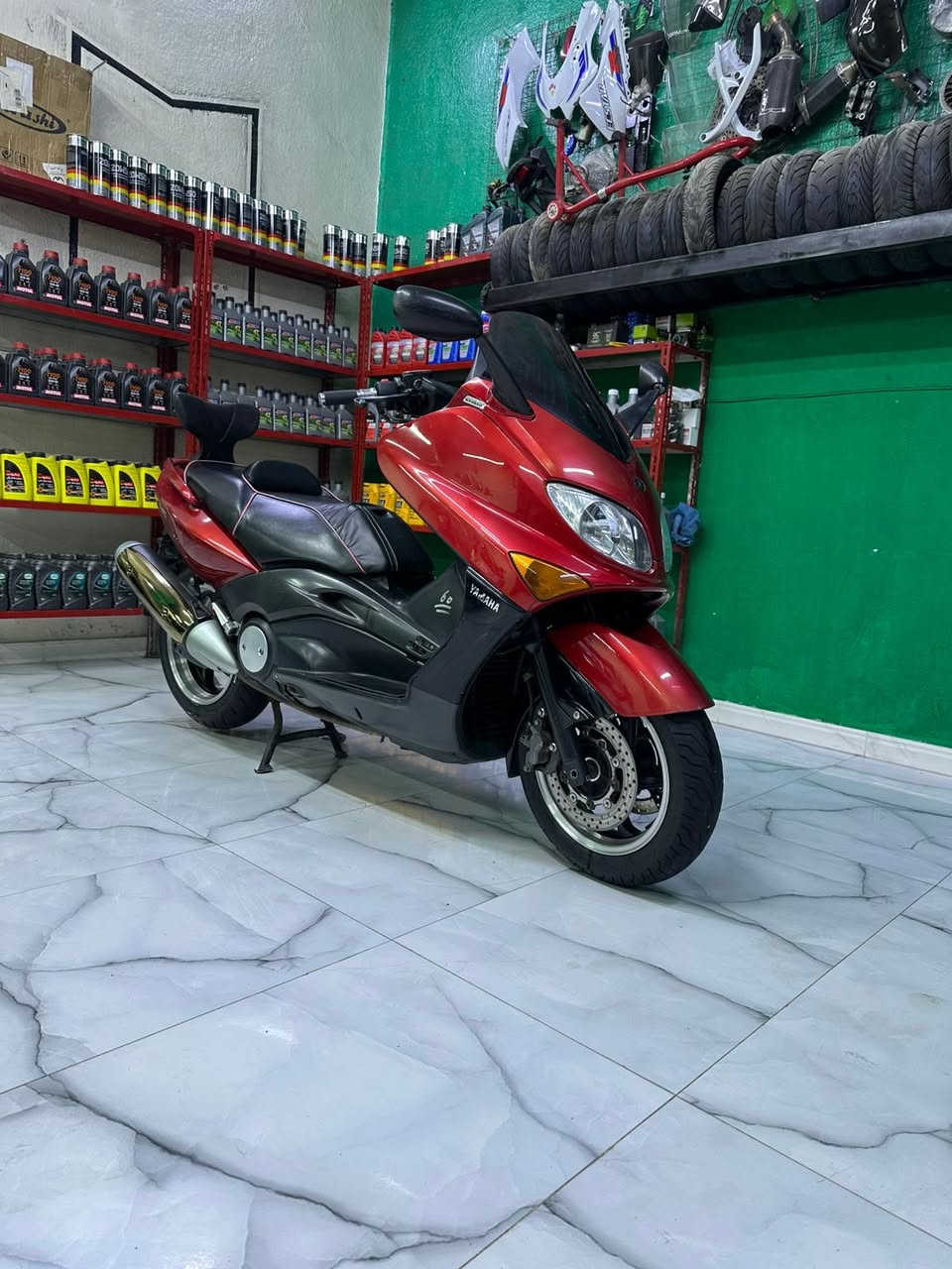 اسلام عليكم تي ماكس 2008ماشية 26الف الدراجة خير من الله وكالة والدراجة مكفولة وبيهة تجوة 
سعر الدراجة 27ونص وبيهة مجال حك الجية 
مكاني بغداد الدورة شارع المعلمين
***********
