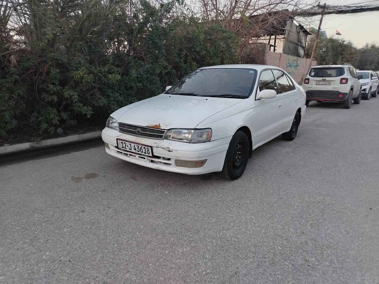 TOYOTA CORONA
الموديل 1993
نينوى سنوية 2030
شرط التحويل
المحرك حجم 18
الكير اوتوماتيك
تبريد كامل بس ماشغال
جامات كهرب
السعر 45 ورقة
***********
***********
