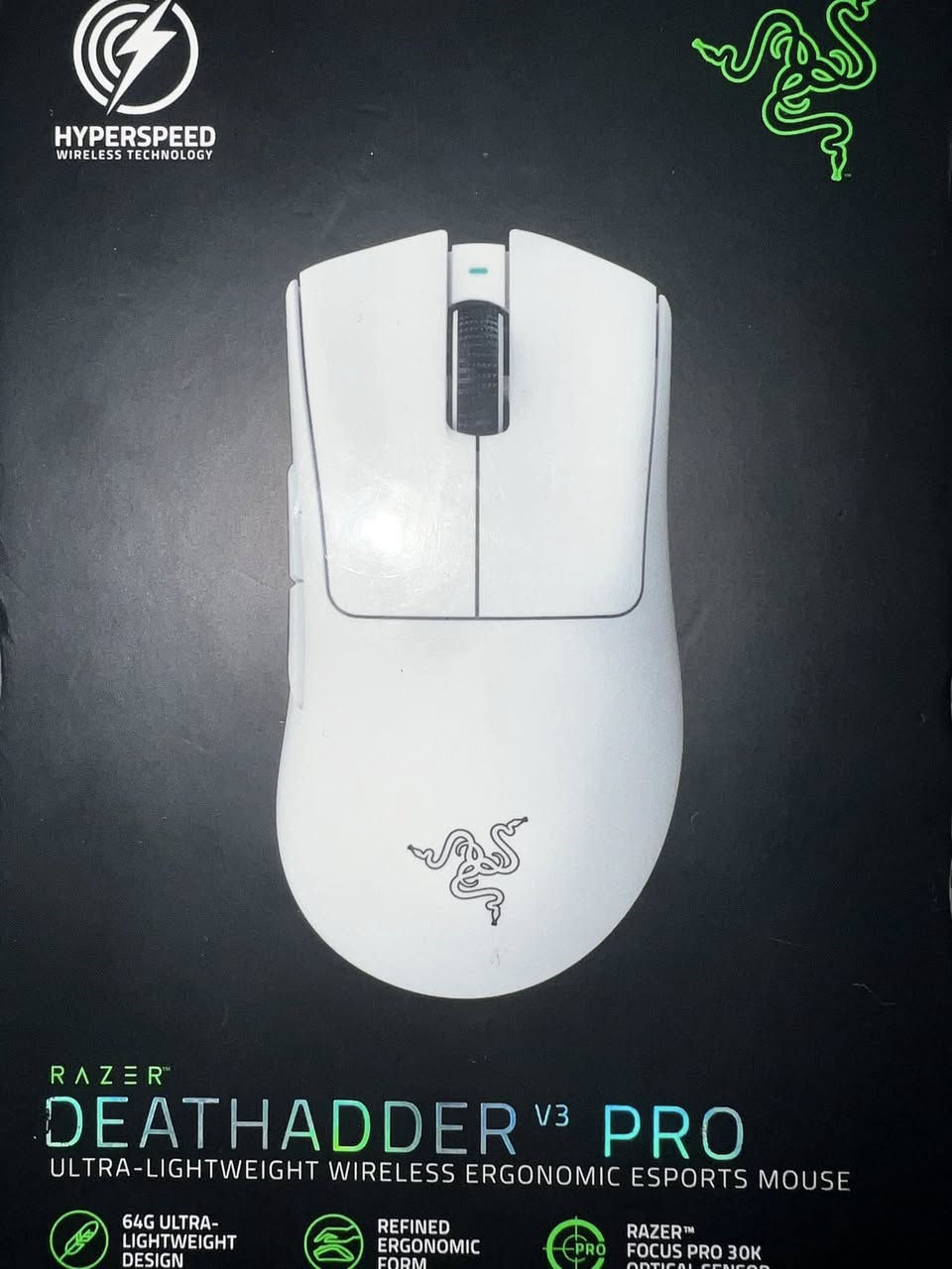ماوس razer deathadder v3 pro مستخدم نظيف جدا شغال ١٠٠٪؜ بدون مشاكل نقص كيبل فقط الوايرلس والدنجل موجودين 
65 الف


**إذا كنت صاحب هذا الإعلان وتريد حذفه لأي سبب، رجاءا أرسل رسالة إلى الدعم الفني**