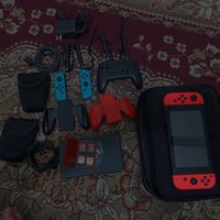 للبيع جهاز NINTENDO SWITCH الجيل الاول الجهاز غير مهكر ذاكره 128 الغني...