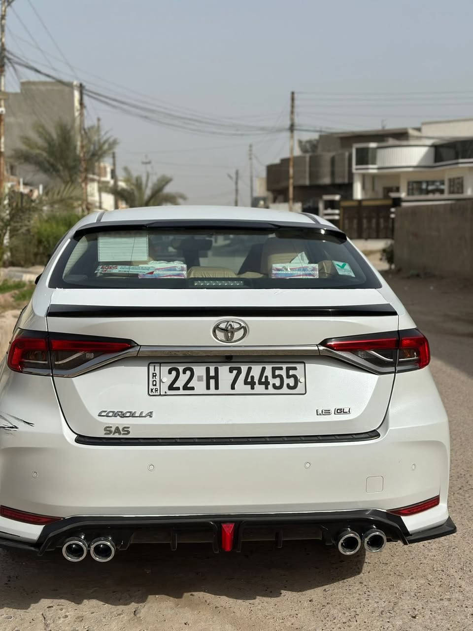 سلام عليكم كورلا للبيع
موديل 2022 ماشيه 50 الف 
مكفوله من عدا الشخط الي ب دعاميه خلفيه وبارد بسيط ب جاملغ خلفي جهه سايق شغله اصبع
 
السياره فول عده الفتحه  
اربيل ب اسمي

0783 294 6054
مكاني الفلوجه الصقلاويه

معروضه ب 172 وبيها مجال
