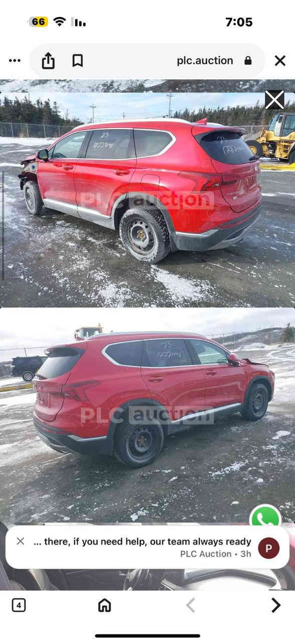 سلام عليكم هيونداي سنتافيا موديل 23 وارد امريكي رقم بغداد محرك 2500 
 تدفئه كشنات قياده ثاتيه تحديد مسار كشن 3 وضعيات باقي مواصفات معروفه حادثها سطحي جاملغ وبنيد  صور حادث وباقي تفاصيل كلها ذاكرها بلصور سعرها 21 وبيها مجال رقم بغداد باسمي  مكاني بغداد المنصور ***********
