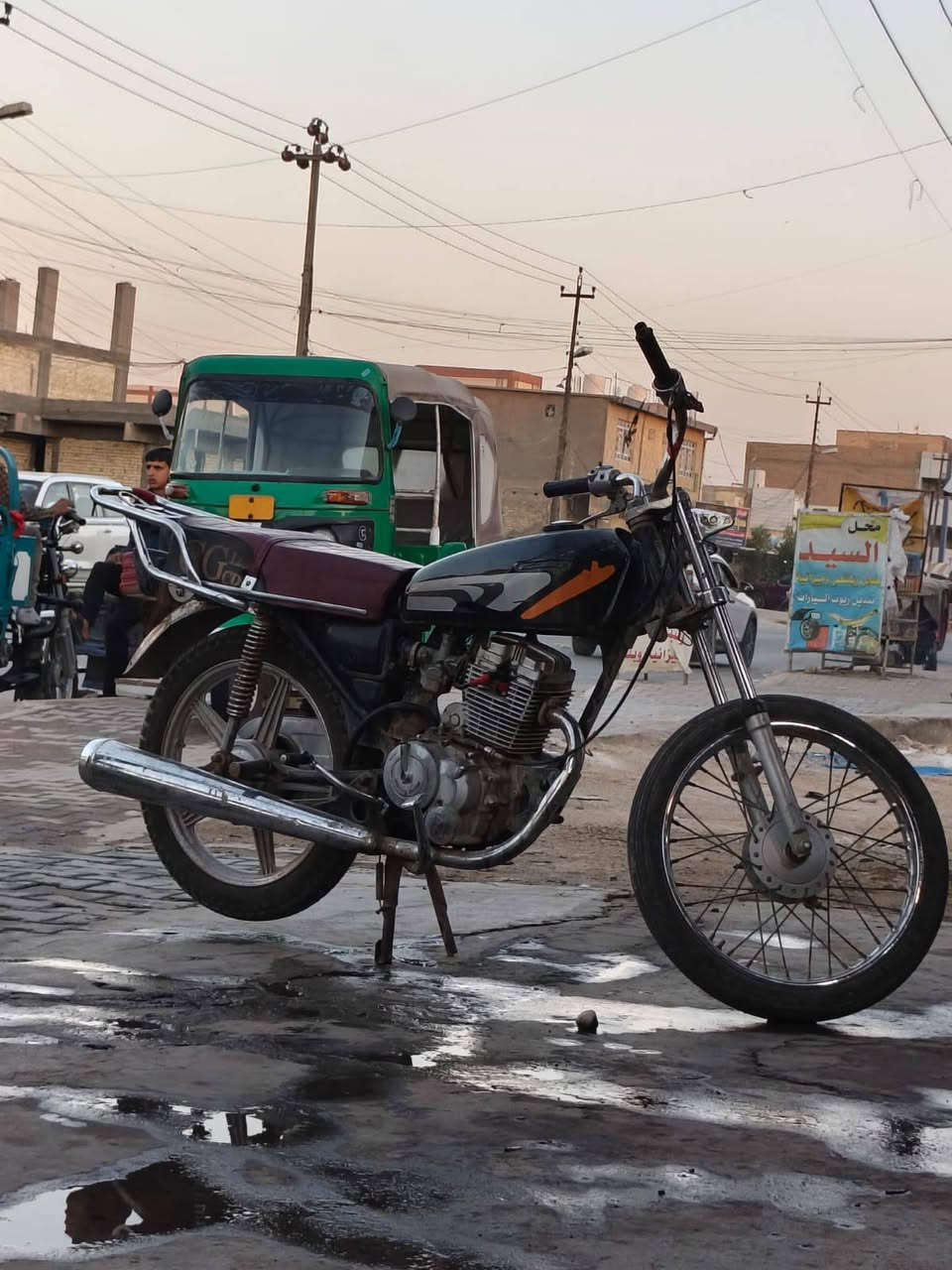 سلام عليكم دراجه شوفت عينك نشيفه كلك او بيها خيط تبخير 
سعرها 140 او بيها مجال او لي عنده تريوس اي شي خلي ينزل


**إذا كنت صاحب هذا الإعلان وتريد حذفه لأي سبب، رجاءا أرسل رسالة إلى الدعم الفني**