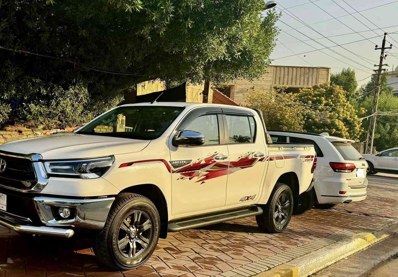 هايلوكس للبيع 2022 فور ويل اوتماتيك بانزين ساز زيرو ماشيه 3 آلاف كفاله عامه من كل شي فول مواصفات بصمه 
كشنات تبريد 
تبريد مناخ منفصل 
شاحن لاسلكي
جكات بنيد 
مري شفط 
باقي المواصفات 
رقم بغداد  

للاستفسار

***********
