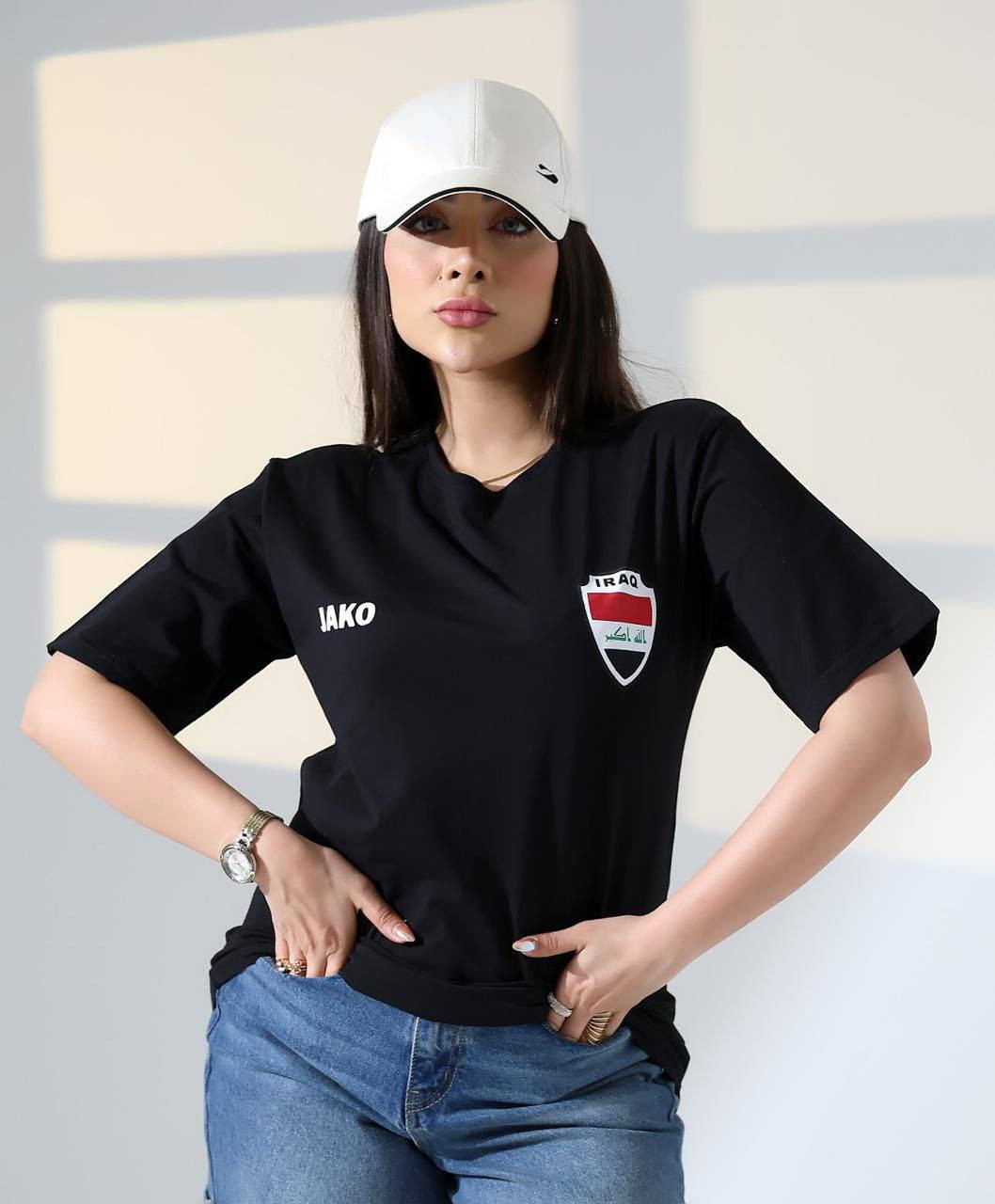 توفر تيشيرت المنتخب العراقي 🇮🇶✌️🇮🇶

⚽ رجالي شبابي نسائي بناتي ⚽

تيشيرت صيفي كوالتي عالي ماستر خامة القماش فانيلة قطن بارد ممتاز 💯 الأصلي من أفضل أنواع الخامات والقماش درجة أولى 💯💯 
متوفر باللونيين الأسود 🖤 والأبيض 🤍
القياسات : L.XL.XXL. قالب ستندر ✅ 

السعر  13 الف
🚘 يوجد خدمة توصيل لجميع محافظات العراق ٤ الاف🚘


**إذا كنت صاحب هذا الإعلان وتريد حذفه لأي سبب، رجاءا أرسل رسالة إلى الدعم الفني**