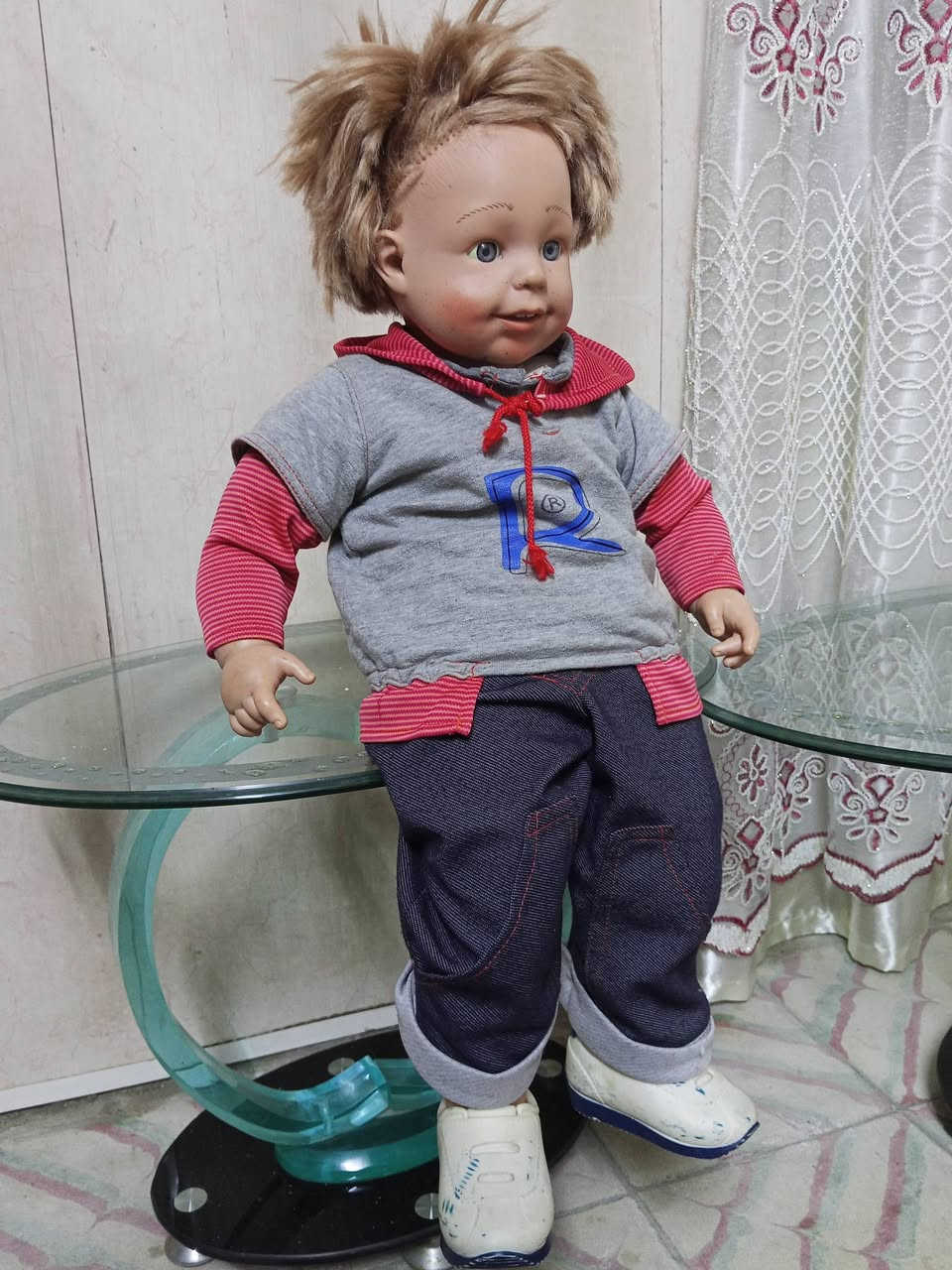 بيبي ملامح حقيقية بحجم كبير ومميز جداً 👶💖

📏 الطول: 65 سم — حجم واضح وجذاب
✨ ملامح واقعية وتصميم لطيف
👕 ملابس كاملة (هودي + جينز) ستايل حلو
🎁 مناسبة كهدية أو للديكور

💥 قطعة ملفتة للنظر وتخطف الانتباه من أول نظرة

🚚 يتوفر توصيل بغداد والمحافظات


**إذا كنت صاحب هذا الإعلان وتريد حذفه لأي سبب، رجاءا أرسل رسالة إلى الدعم الفني**