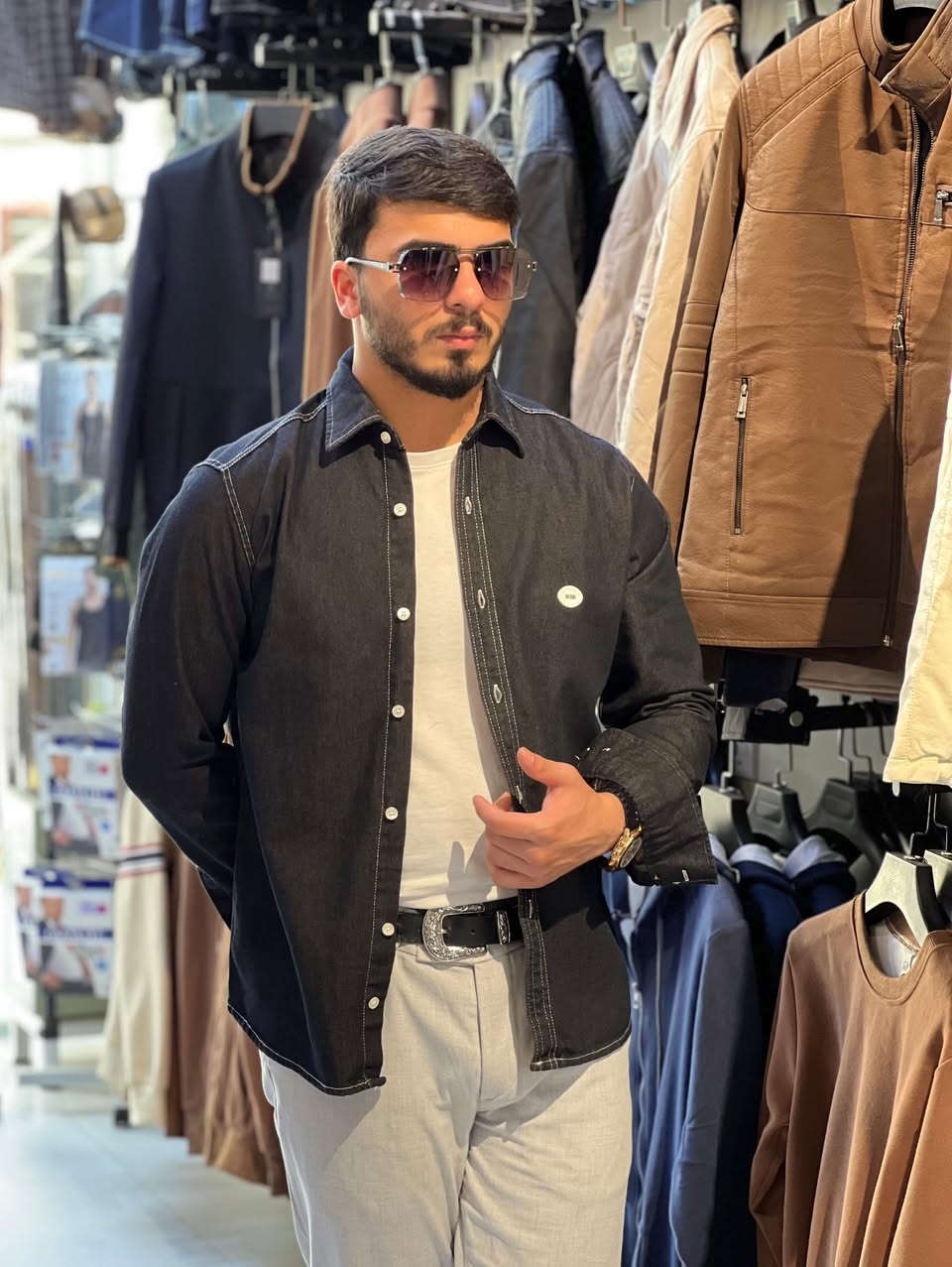 قميس جينز-boss
متوفر قياسات
S.M.L.XL.XXL.XXXL
🇹🇷
يوجد توصيل الجميع محافظات العراق 🚕
عنوان- داخل سوق مجاور عبود قصاب مقابل خانقين مول📍


**إذا كنت صاحب هذا الإعلان وتريد حذفه لأي سبب، رجاءا أرسل رسالة إلى الدعم الفني**