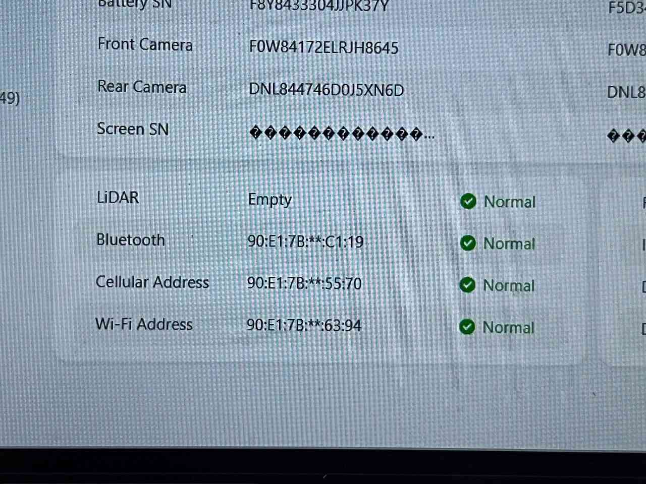 سلام عليكم جهاز   iphone xs max 
جهاز حلو بس نسيت الرمز وقفل ايكلود وماحصلت شخص يفتحه الي يكدر يفتحه يراسلني وبيع هم ابيع

تفاصيل الجهاز
256ك
شاشة مستبدلة نوعيه ممتازه 
بطارية مستبدلة نوعيه زينه %99
فيس ايدي متوقف ❌
اتصال سيمكارت كامرات مايك واي فاي  كله شغال وسليم ✅
الظهر بدلته وطلع عندي بي طكع مال سيلكون
وهذا فحص الجهاز كدامك بالحاسبه امانة الله هذا البي الجهاز عجبك راسلني وتدلل


**إذا كنت صاحب هذا الإعلان وتريد حذفه لأي سبب، رجاءا أرسل رسالة إلى الدعم الفني**