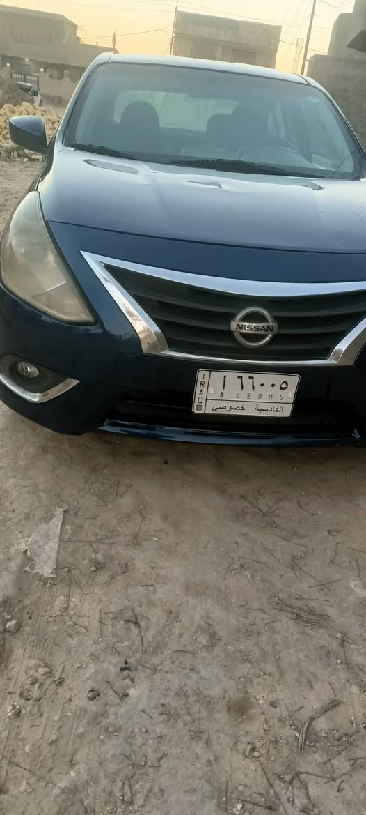 نيسان فيرسا موديل 2019..sv،وارد امريكي صبغ 3قطع بدون دواخل رقم قادسيه السياره جاهزه..السعر 90 ومجاله قليل..العنوان الحله..للتواصل ***********
