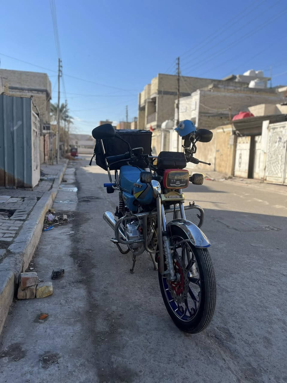 ‏سلام عليكم عندي دراجة إيراني موديل 25 للبيع راعيها 750 موقع حسينية حسينية مال الراشدية ￼***********
