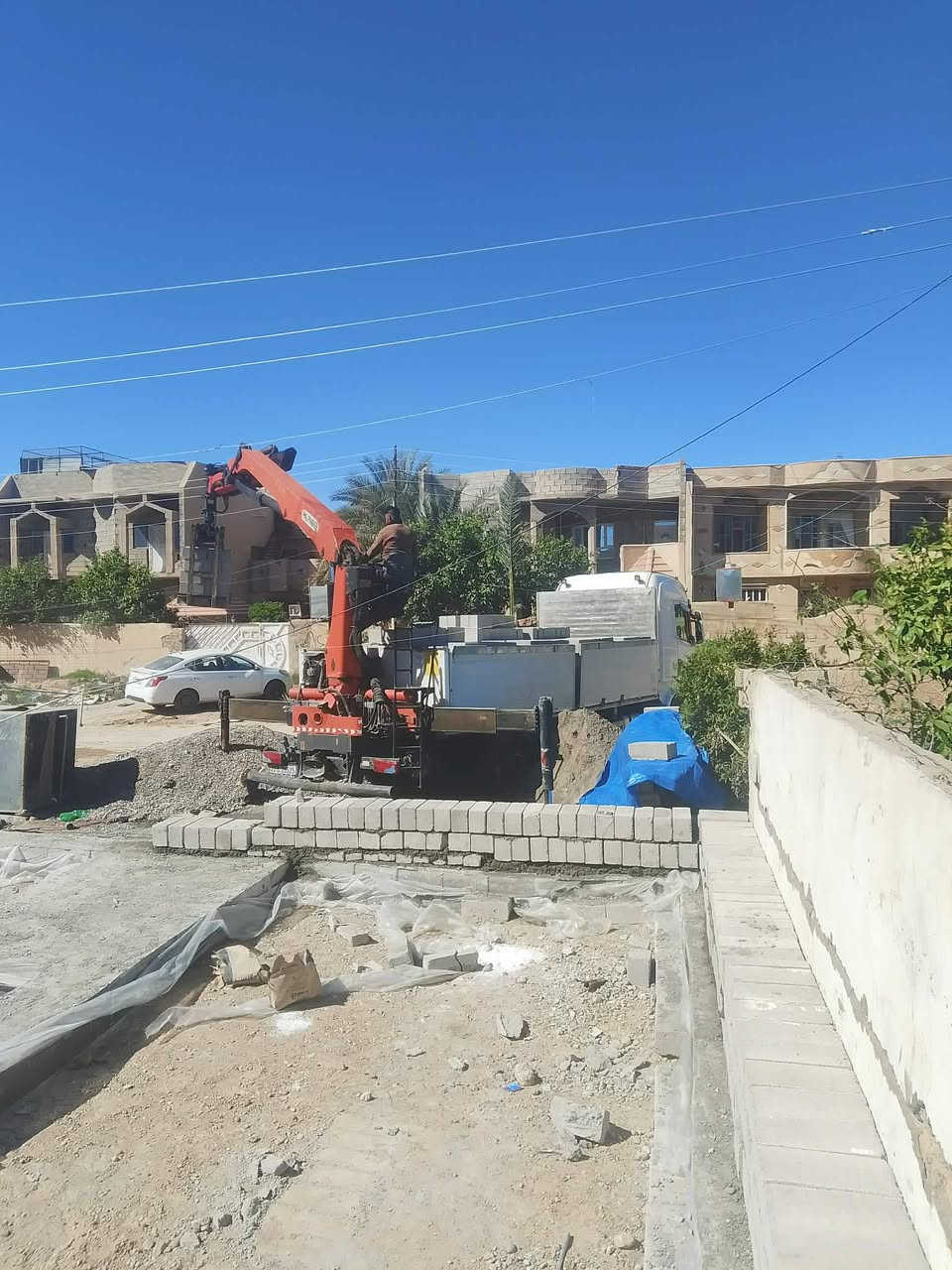 تم بحمد لله مباشره وضع. حجر الاساس 😍😍اشراف وتنفيذ احد المنازل في القادسيه من الصفر ) مقاولات عامه بناء وتطبيك ارضيات وجدران وترميم المنازل تأسيس ماء ومجاري وتأسيس كهرباء ولدي كادر متكامل للمشاريع  ✨تصميم-تنفيذ-اشراف-استشارات هندسية✨
من الفكرةالاولى لآخر حجر تفاصيل دقيقةونتائج تدوم 💯 للاستفسار الاتصال او مراسله. واتساب ***********
