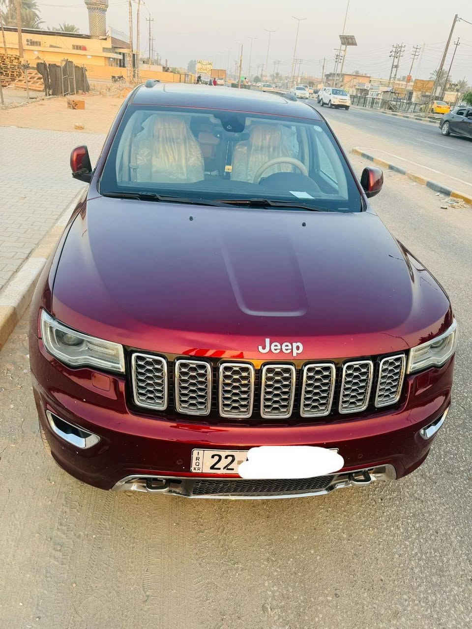 السلام عليكم
جيب اوفر لاند

موديل 2018 رقم اربيل وكالة او تحويل موجود

سيارة خليجي اللون ماروني 6 سلندر كفالة عامة 

ماوس فور ويل 4x4 

شاشات حجم كبير 3

رادار جانبي + نقط عمياء

كشنات حضن جلد كهرباء 

كشنات خزن ميموري

تبريد تدفئة كشنات امامي + خلفي تدفئة

تدفئة ستيرن

زنون 

سستم صوت

تشغيل عن بعد

مري قلاب عند الرجوع

اشاير مري 

مري شفط + هيتر

جنطة كهرباء

حساس خلفي

بريك تلقائي عند الرجوع

نظام اوتو ستوب عند الوقوف

نظام eco,sport

ماسحات اوتو

باقي المواصفات المعروفة والسيارة جديدة بمعنى الكلمة 

مكانها بابل 
السعر 270 وبيه مجال بسيط

للمعلومات اتصل ***********

***********
