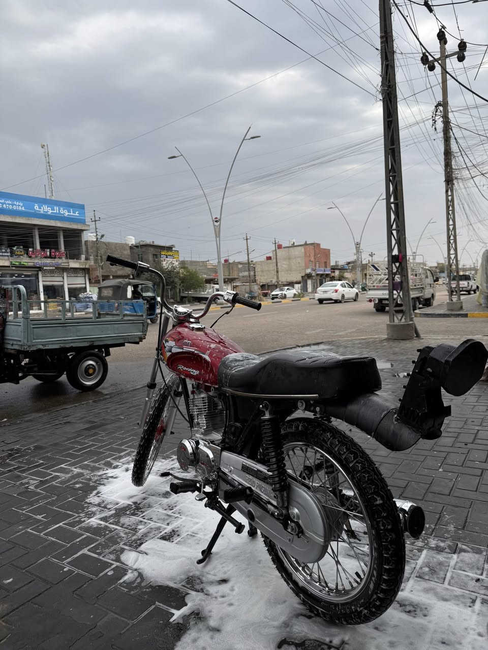 السلام عليكم الدراجه للبيع تعمير جديد السعر 650وبيها مجال قليل ***********
