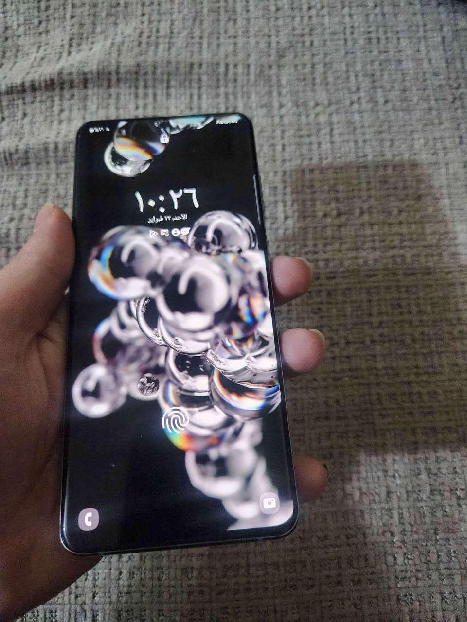 S20 الترا 
شرق أوسط دبل سيم كارت 
نضافته عاليه ذاكره 128 
سعر ٢٥٠

بغداد البياع 
*********** بغداد, العراق
