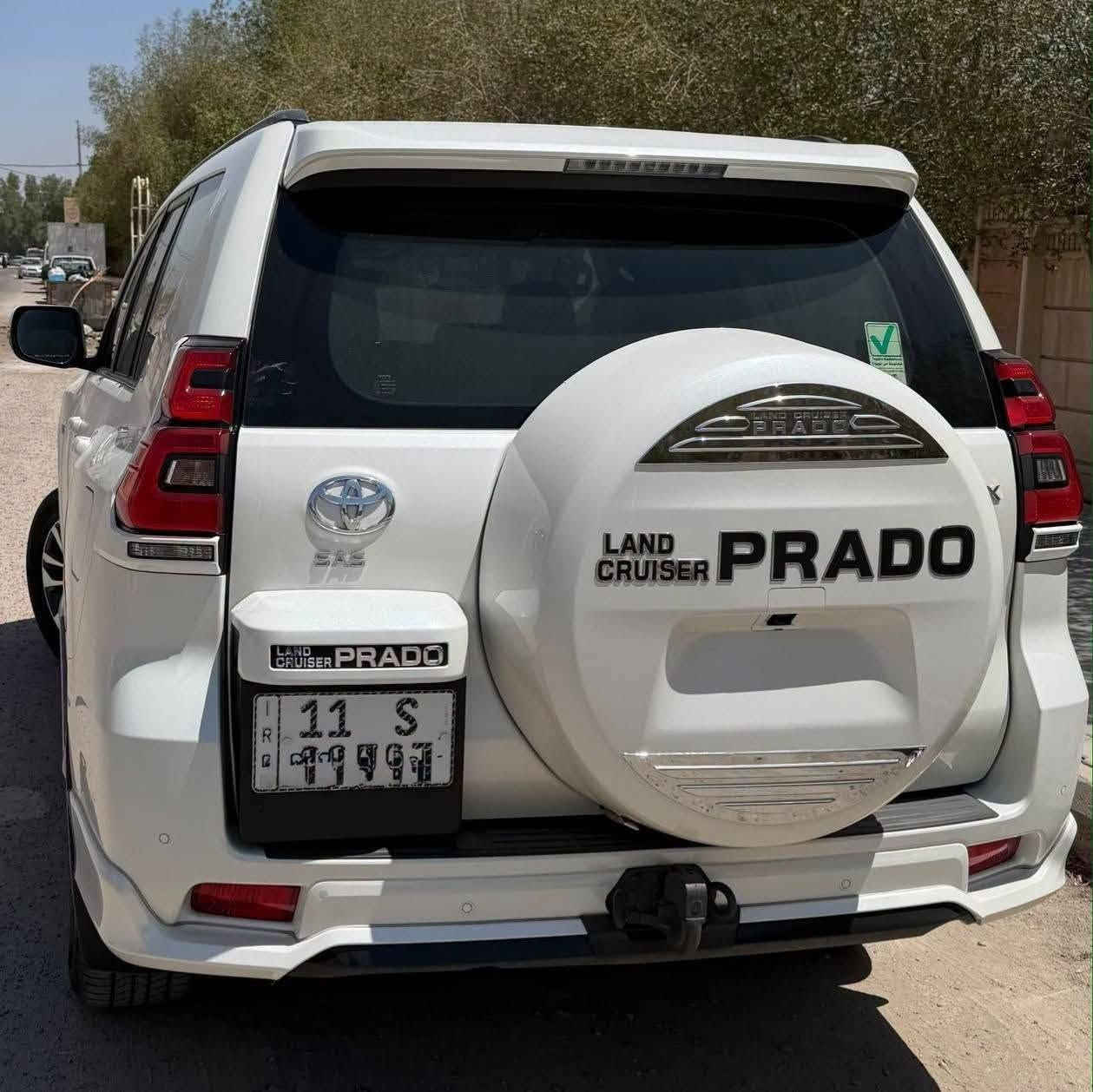 اخت الزيرووو كفاله عامه جديده جدا
برادو VX موديل 2023 
ماشيه 26 الف فقط 
وكاله SAS فول مواصفات كاميرا وحده   
للاستفسار 
*********** 
***********
