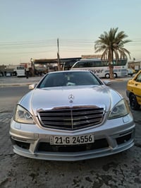 مارسيدس s350 AMG  موديل 2008 محدثه2013 بجم فقط 6 سلندر بانزين فول مواص...