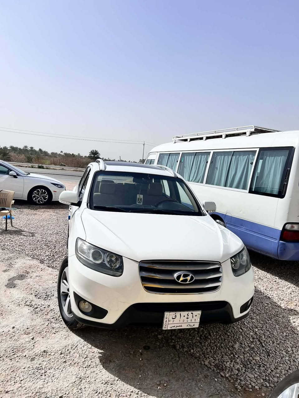 السلام عليكم
للبيع هونداي سنتافي 2011 خليجي 
كفاله عامه من صبغ تبديل 
فول مواصفات للخير 
1بصمه
2فتحه 
3تحكم استيرن 
4شاشاه
5كامره
6 سبعه راكب 
7اتلاث قطع تبريد 
8كامره خلفيه عدد2 
9ثلاجه بل جكمجه 
10تبريد بيانو 
11داخل 3الوان واضفه. صاج 
 وبعد بيه هواي مواصفات 
ماشه3الاف 
محرك 2400دوش 
كير تبريد حداديه كفاله 
رقم كربلاء لل2027 
بسم الشرعي وكاله وتحويل 
السعر 149وبيه مجال 
العنوان بابل الكفل قرب سيطره ام العباسيات 
للستفسار***********  واتساب
