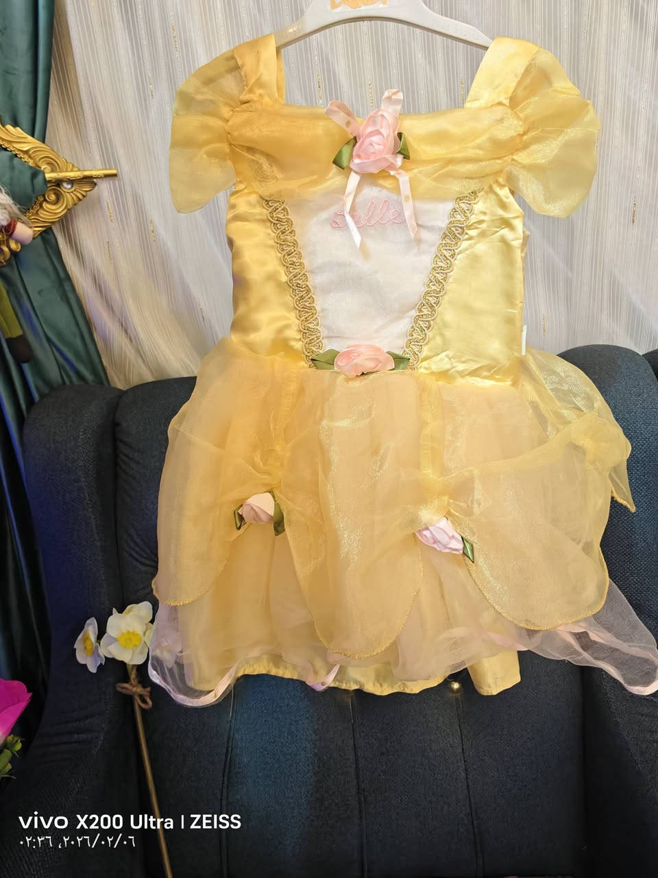 بدلة الاميرة بيل💛💛الاميرة والوحش
تلبس عمر 9~سنة 
ترهم للاعياد وجلسات التصوير 🩷💜
السعر 7 الاف فقط 
للاستفسار زورو الصفحة بدلات اميرات دزني


**إذا كنت صاحب هذا الإعلان وتريد حذفه لأي سبب، رجاءا أرسل رسالة إلى الدعم الفني**