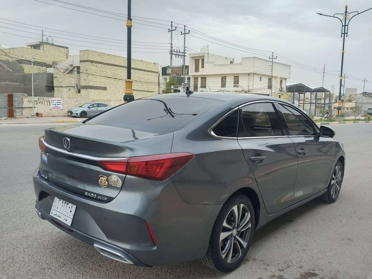 سلام عليكم سياره نوع شان جان ايدو بلاس فول واحد عله واحد بنرامه بصمه شاشه كامره  حساسات امامي خلفي تحكم ستيرن جهتين شاير مري مري شفط كشنات كهرباي جلد مانع نزلاق مثبا ت سرعه خمسه ويل كب تبريد قطعتين رادرات امامي خلفي منضومه كشاف زنون كفاله كير مكينه حداديه تخم تاير تبريد العنوان كربلاء السعر 98بيه مجال رقم الهاتف ***********تصال
