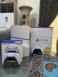 بلي فايف سلم 1 تيرا للبيع جوستكين  +ups+  كاعده شحن وتبريد  مع كامل مل...