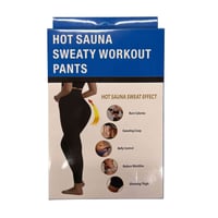 بنطلون ساونا • بخصر مرتفع • مقاس XXXL