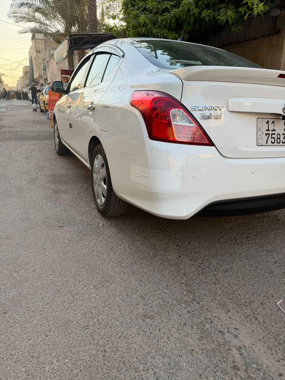 سلام عليكم عندي سني هندي لبيع موديل 21مكفوله كفاله عامه من الضربه و الصبغ و البارد رقم بغداد (بسمي) مكاني بغداد الكرخ ماشيه59الف  سياره دوشمه عام ورقم تلفون***********

