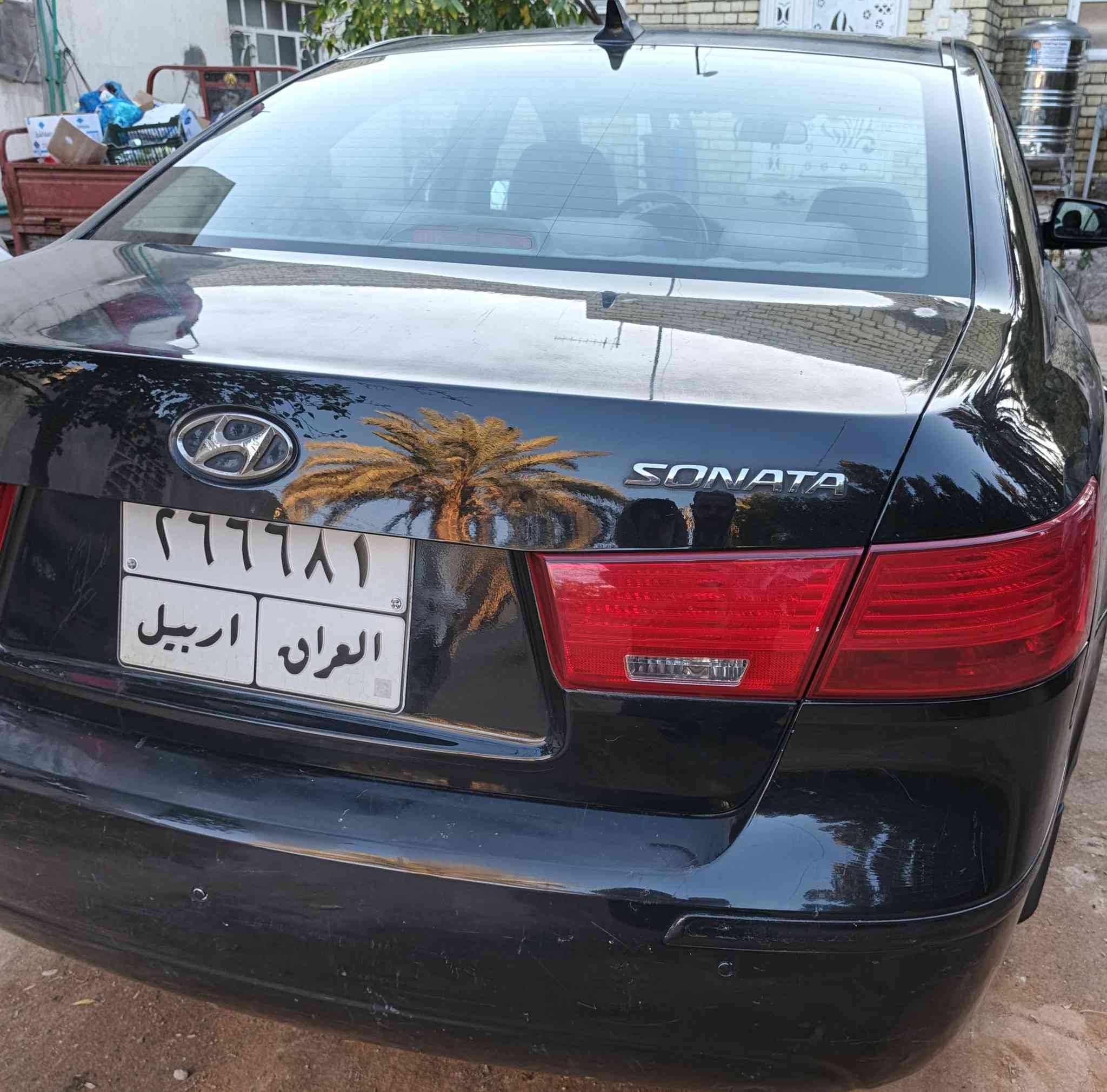 سوناتا ٢٠٠٩ وارد امريكي كلين
بدون حادث بدون تبديل بدون صبغ جيده ترايها زيرو جاهزه من كلشي لون اسود محرك ٢٤٠ تدفئة تبريد جاهزه من كلشي ماعايزه برغي الشراي يتصل على الرقم ‏‪***********‬‏
