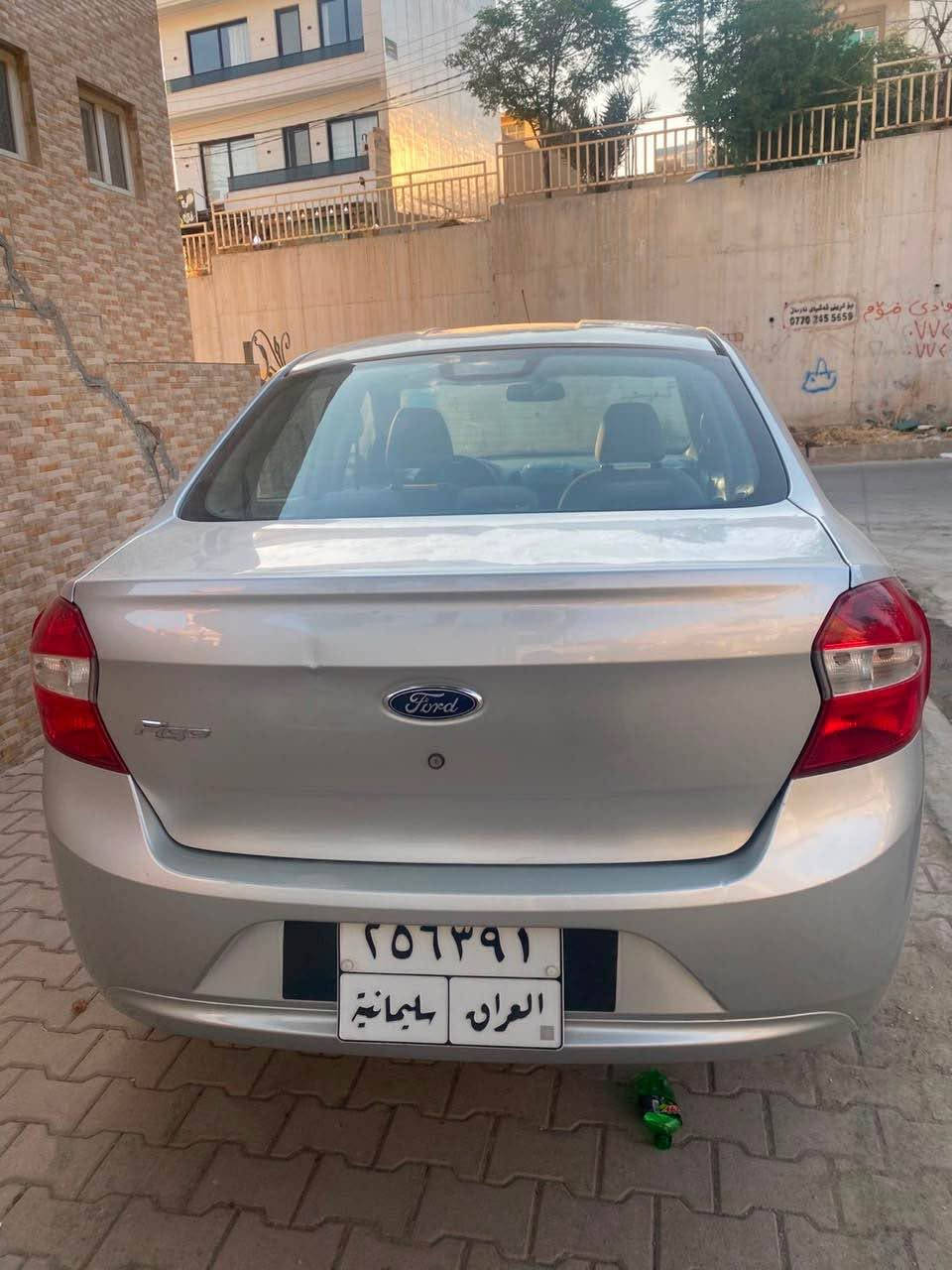 فۆرد فیگۆ ٢٠١٦ سەیارەکە پارچەو پەلەیەک شوین رەقمەکەی  هەیە بی ناو بی ئیرباگ سەیارەکە چوار بستۆنە کامل سیرفس کراوە نرخی ٧٠ گەلا مەعامەلیە برایانە *********** السليمانية, العراق

