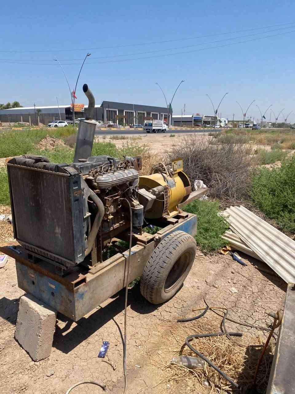مولد كيا 2700 محرك مكفول بم مكفول راس توليد 30كيفي مولده شغاله جديده اتصال ***********
