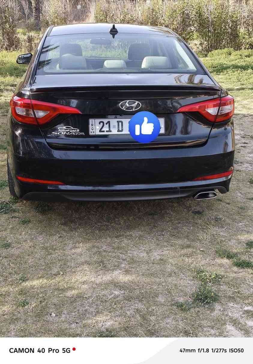 السلام عليكم 
 سوناته ٢٠١٥ وارد كندي السياره
قطعتين صبغ بدون دواخل 
محرك gdi خير من الله 
تدفئة تبريد
تدفئة بالكشنات 
رقم سليمانية تحويل مباشر 
السعر 115 وبيها مجال 
للأستفسار ***********
