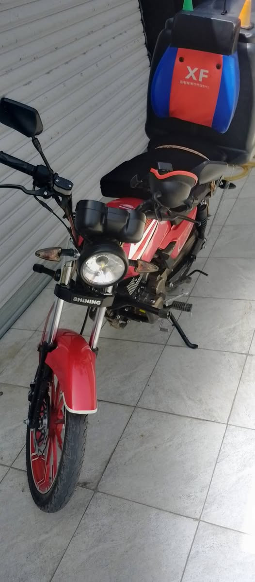 ا
سلام عليكم دراجه ايراني للبيع موديل 2025 السعر 800 قفل مكان البياع المعالف ***********
