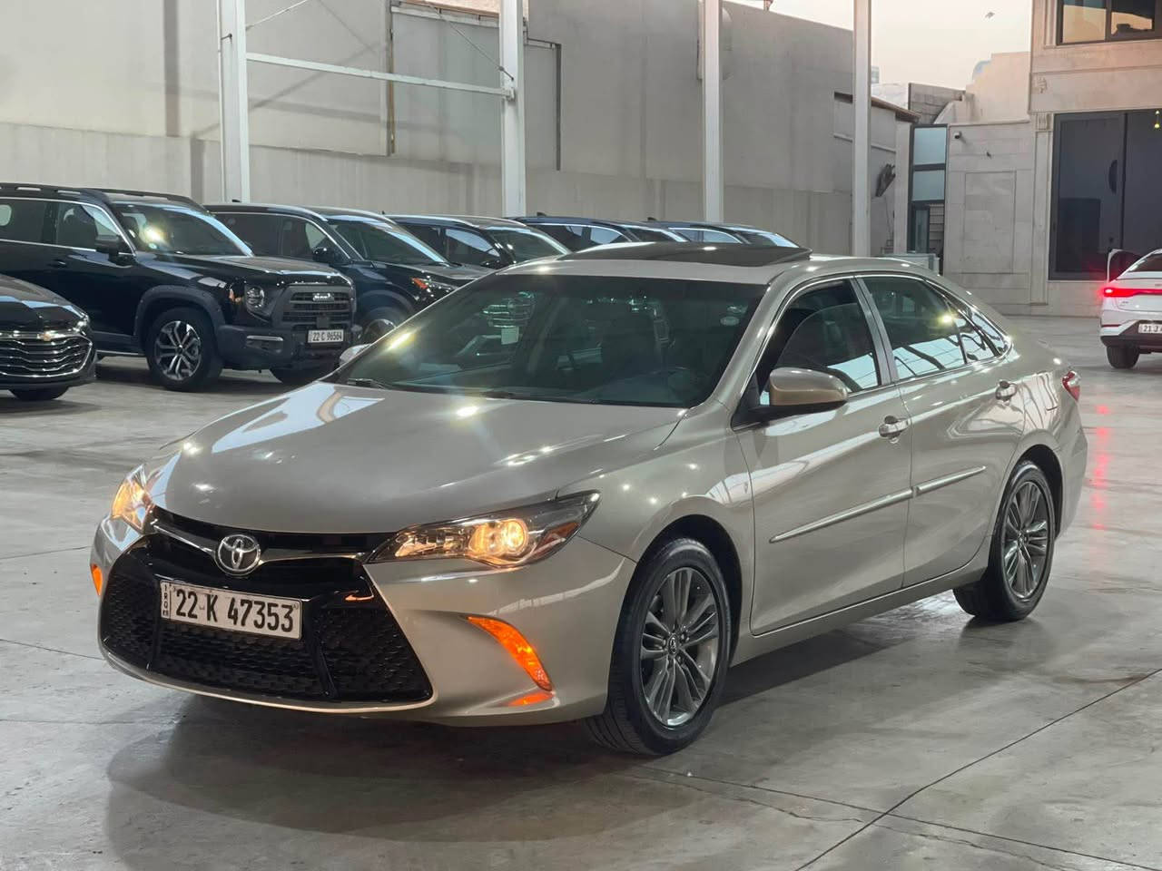 Camry SE
تۆیۆتا کامری مواسەفات SEپڵەس
سەیارەکە مواسەفاتی 
سڵاید
کوشن کارەبا
کوشن نیو جڵد
کامێرە
رادار
شاشەگەورە
تەعدیل سورعە
لەگەڵ زۆر مواسفاتی تر
سەیارەکە ٣پارچەی بۆیاخە بەبێ ناوگرتن بەشەرت
تەنها کلێری ئەمریکایە بەبێ مەعجون هەموو گیانی بەشەرت بەناوی خۆمەوەیە ٤ تایەو ویلی لۆکی لەژێرایە
نوقسانی تیانیە بەشەرتی ١٠فیتەر گێرو مەکینەی نەکراوەتە
سەیارەکە ٩٠٠$خرامەی لەسەرە دوای معامەلە ئەی گیرمەوە
شوێن:سلێمانی
نرخ:١٣٨$
‎رقم:*********** السليمانية, العراق
