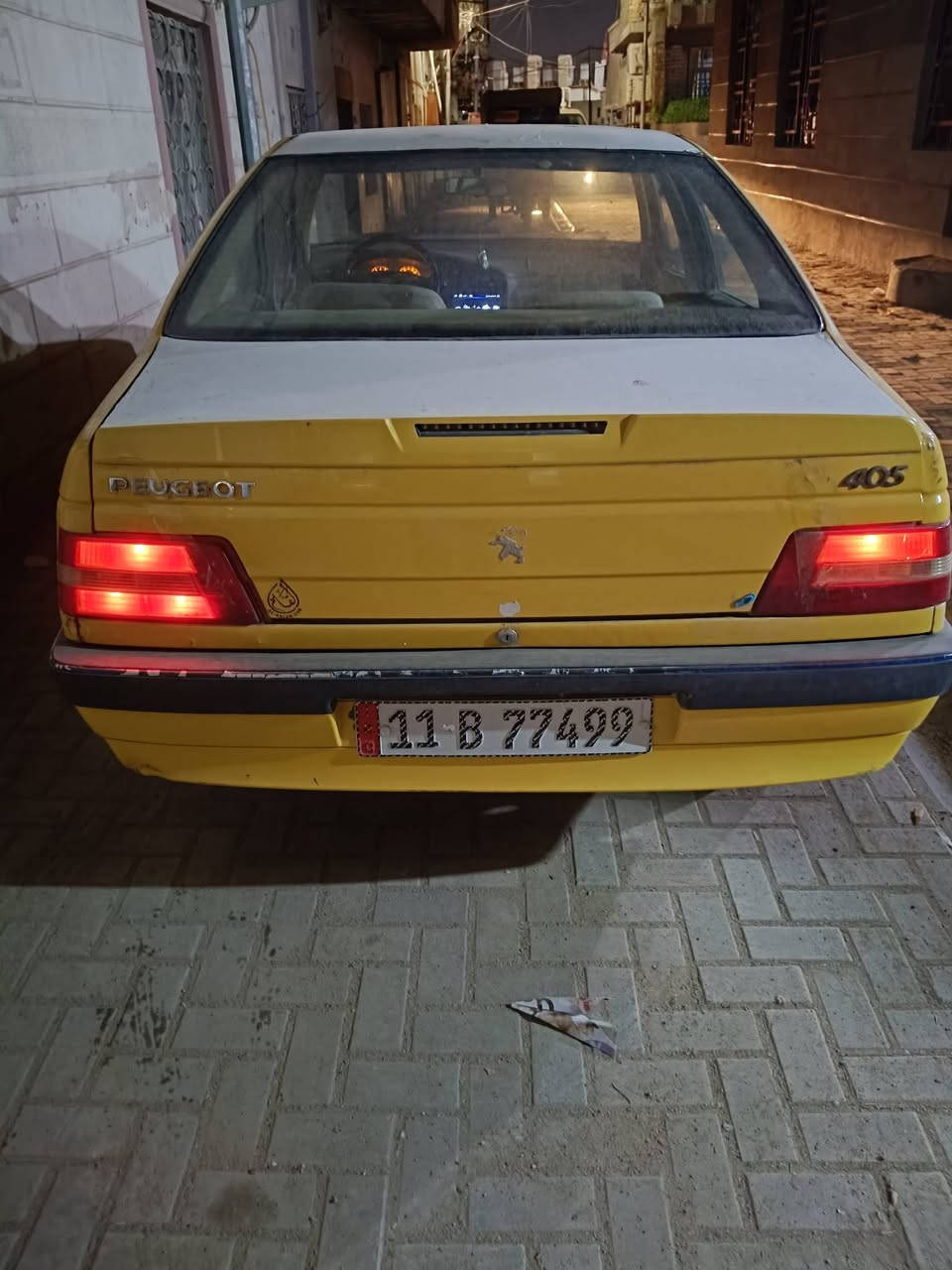 سلام عليكم
بيجو 405 موديل 12 
ابيع زوج أرقام وهل موجود 
تجي تشوف بعينك أحسن 
سيارة حلوة وخير من الله 
ترايك من بغداد للفاو وعلي 
مصفره هيئة وغرامات 
مكينة وكير مكفولات 
سيارة مال شغل 
رقم بغداد دولي 
السعر 26 بيها مجال 
***********
واذا اكو مراوس عادي
