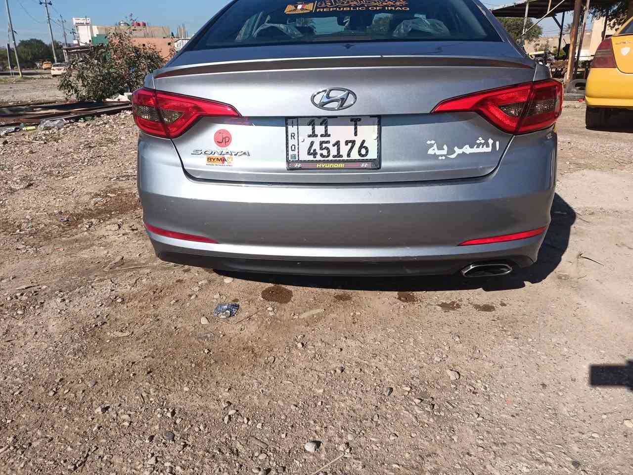 سلام عليكم سوناتا 2016بسمي رقم هزةسنوية كلة جديد قطعتين اكلير واحد صبغ ليبل واحد بدون اي دواخل مكينة اوكير وتبريد جديد تخم تاير سياره جديده السعر118بيهة مجال مكاني ديالى***********
