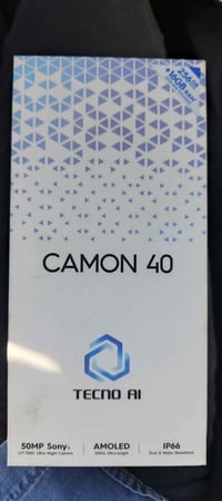 تكنو كامون 40 • ٢٥٦ • رام ٨